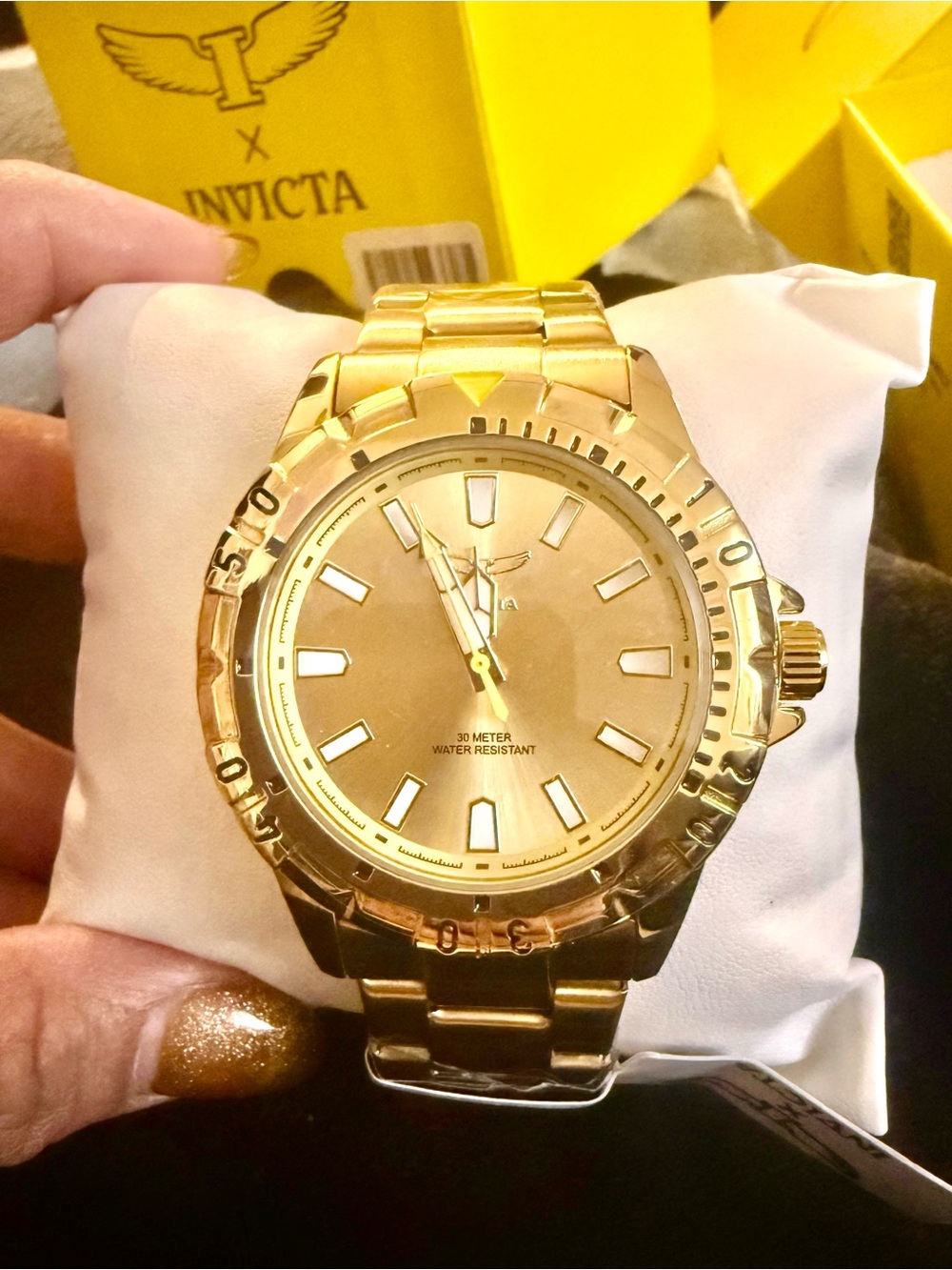 Invicta Specialty I Men’s 42mm Gold Tone Watch – New With Tags